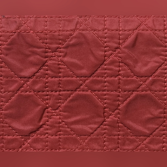 DIOR Canage Red Quilted LADY DIOR Charm Bag with DIOR Box Set SUPER RARE - Picture 14 of 16